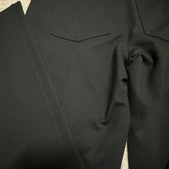 Ann Taylor " The Skinny " High Rise Black 3 Button Pants Sz 8 NWT - Picture 8 of 13